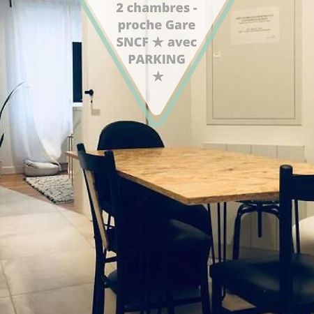 2 Chambres - Proche Gare Sncf Avec Parking Toulouse Eksteriør billede